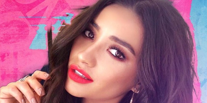 Shay Mitchell com maquiagem