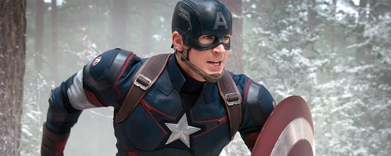 Steve Rogers como Capitão América
