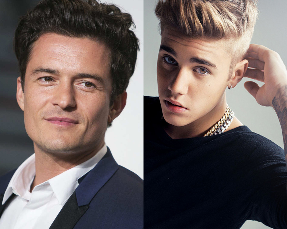 Orlando Bloom e Justin Bieber