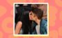 Selena Gomez e Justin Bieber se beijando