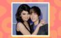 Selena Gomez e Justin Bieber bem novinhos abraçados