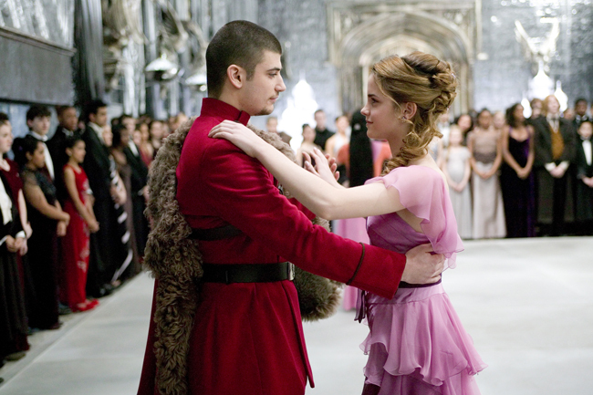 Viktor Krum e Hermione Emma Watson