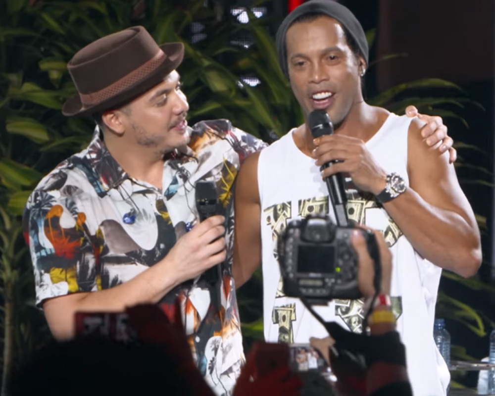 Wesley Safadão e Ronaldinho Gaúcho