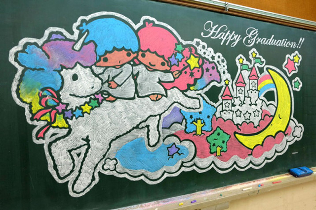 Desenho em lousa