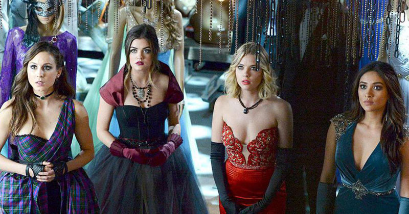 pretty little liars de fantasia de halloween