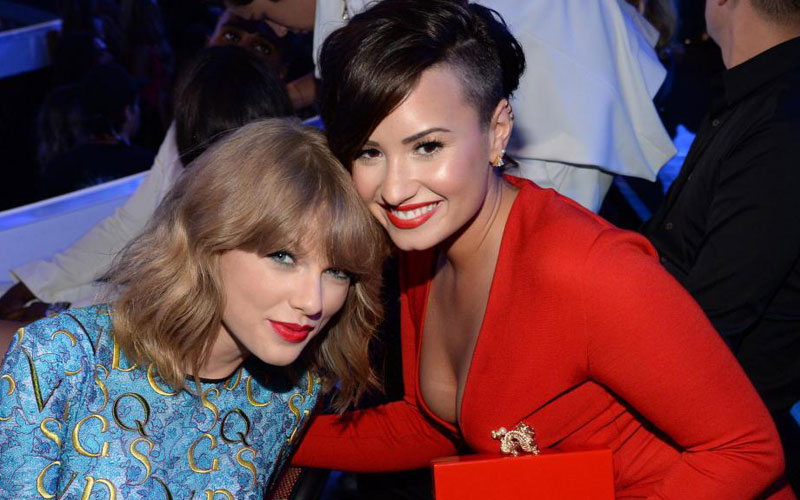 demi lovato e taylor swift
