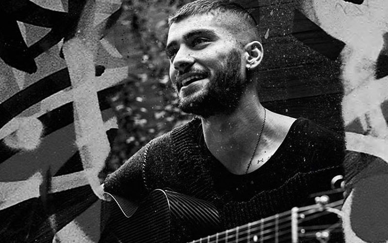 zayn e violão em preto e branco Still Got Time