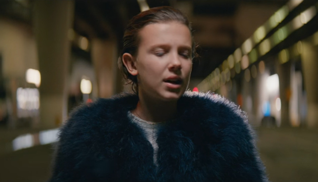 Millie Bobby Brown em clipe