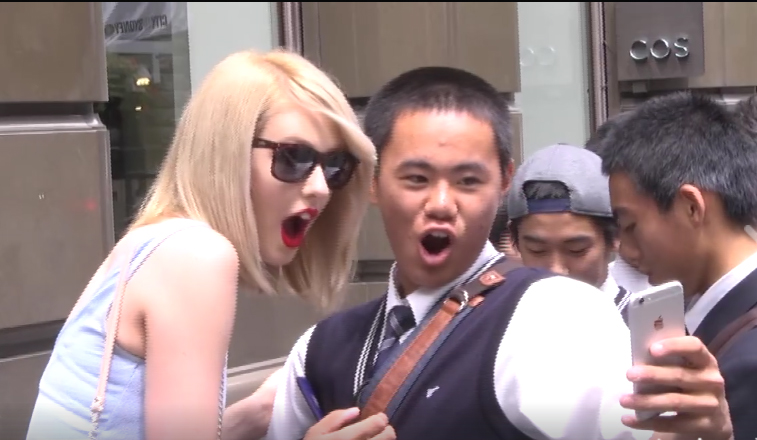 Sósia de Taylor Swift