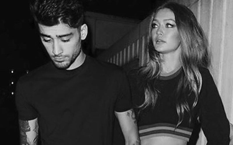 zayn malik e gigi hadid de mãos dadas