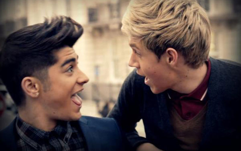 niall horan e zayn malik juntos
