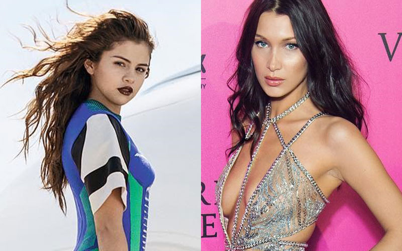 selena gomez e bella hadid