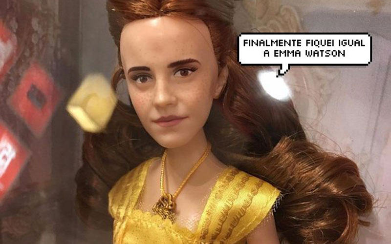 boneca da emma watson feia