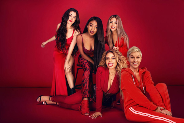 Ellen Degeneres na Fifth Harmony