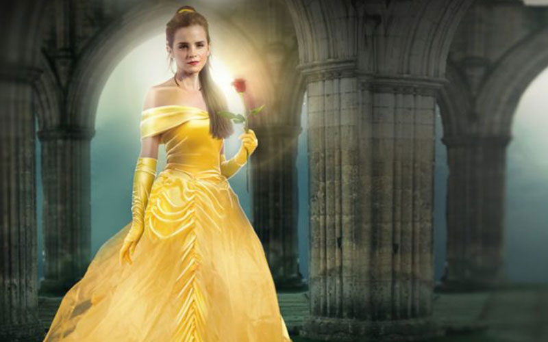 a bela e a fera: emma watson como bela
