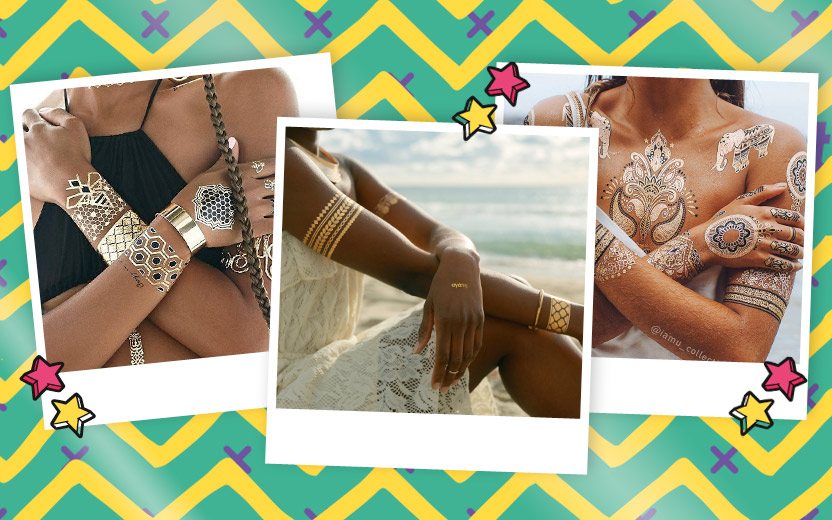 Flash Tattoos: tatuagens adesivas para arrasar no Carnaval