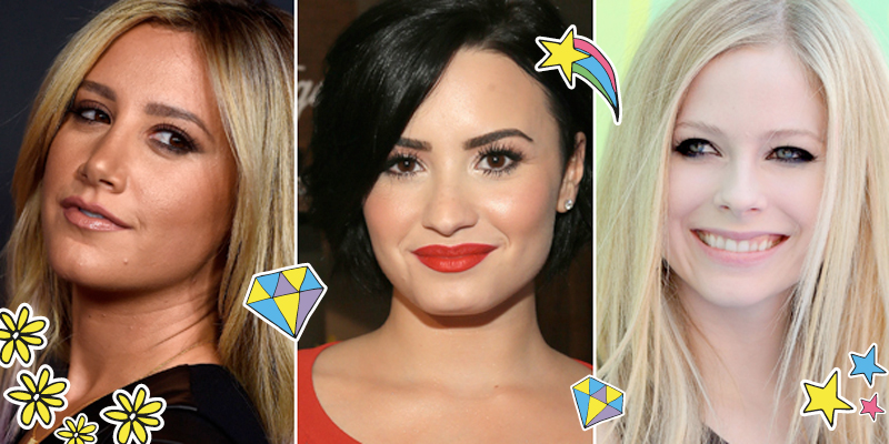 Ashley Tisdale, Demi Lovato e Avril Lavigne no filme Charming
