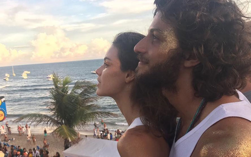 Chay Suede e Laura Neiva