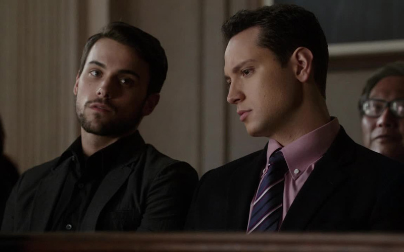 Jack Falahee e Matt McGorry em How To Get Away With Murder
