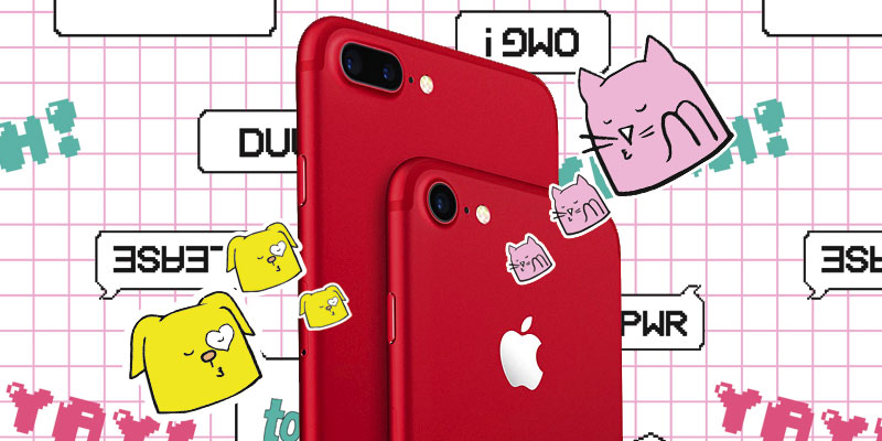 iPhone 7 vermelho