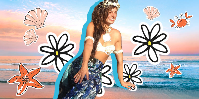 Isis Valverde de sereia