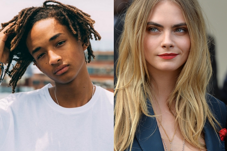 As jovens celebridades Cara Delevingne e Jaden Smith