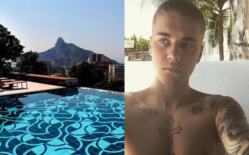 Justin Bieber a Mansão de Joá