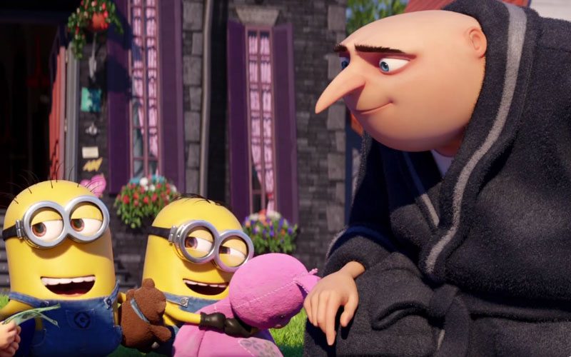 Minions e Gru em trailer de Meu Malvado Favorito 3