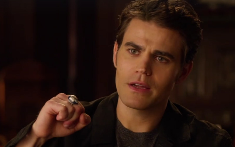 Paul Wesley e o anel de The Vampire Diaries