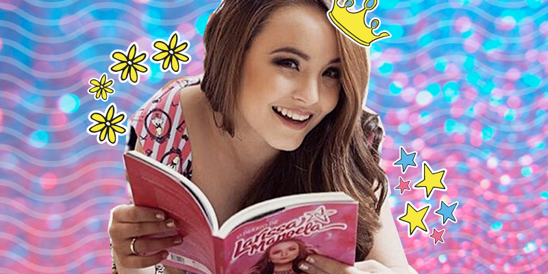 Larissa Manoela e seu livro