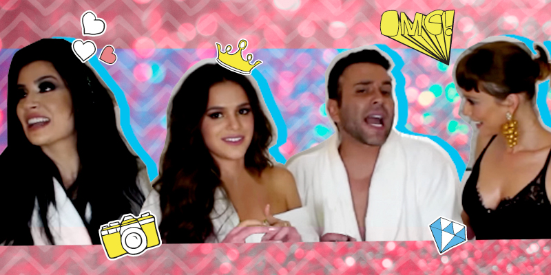 Bruna Marquezine, Matheus Massafera e Boca Rosa