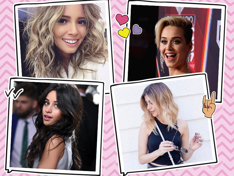 Corte de cabelo da Taciele Alcolea, Katy Perry, Camila Cabello e Nah Cardoso