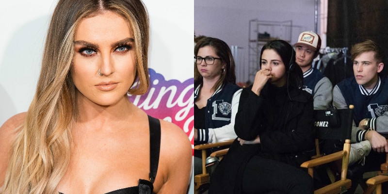Fotomontagem Perrie Edwards e Selena Gomez