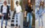 famosas usando jeans destroyed e salto