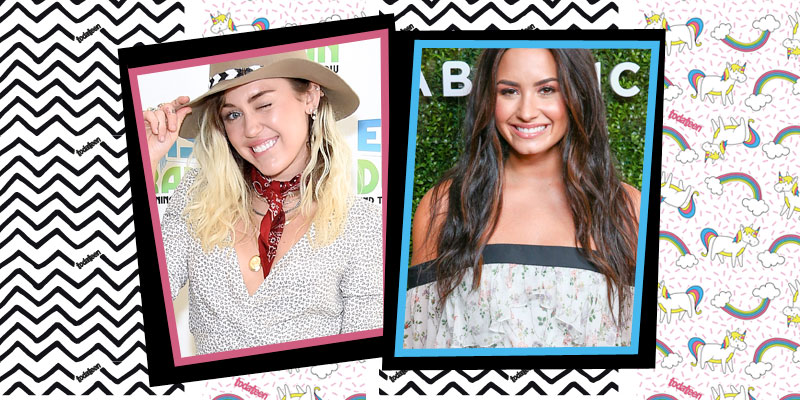 Demi Lovato e Miley Cyrus