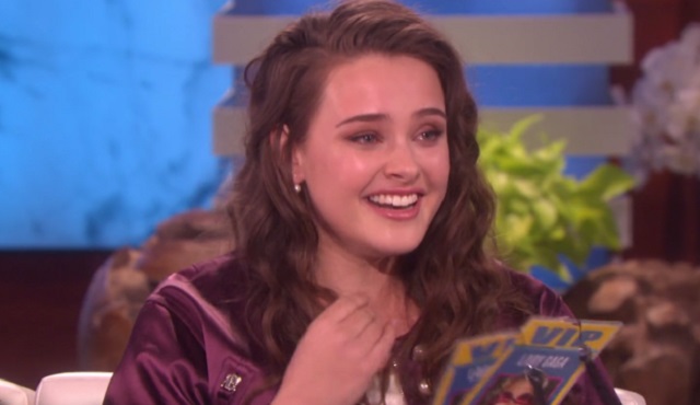 Katherine Langford na Ellen