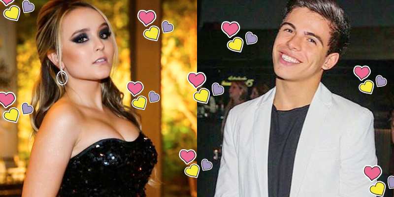 Larissa Manoela e Thomaz Costa