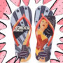 havaianas vermelha e azul da mulher maravilha