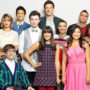personagens de glee sorrindo