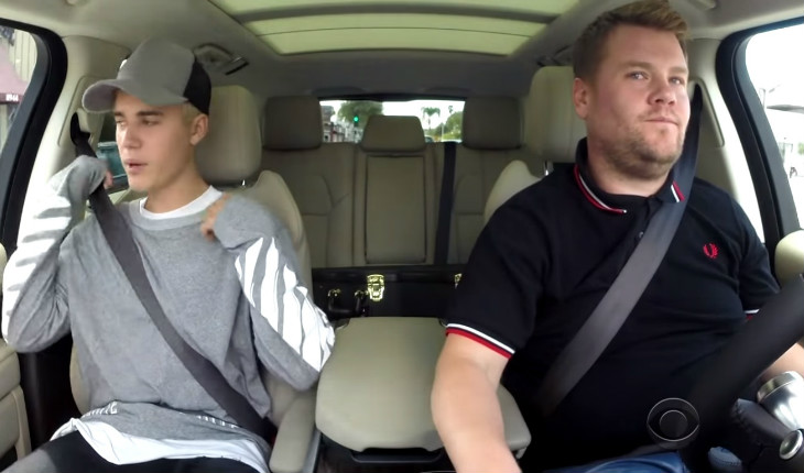 Justin Bieber no Carpool Karaoke