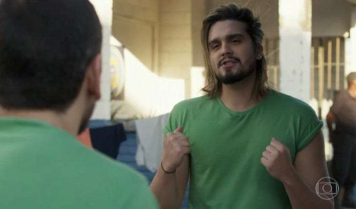 Luan Santana em cena de Rock Story