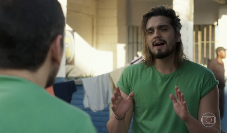 Luan Santana em cena de Rock Story
