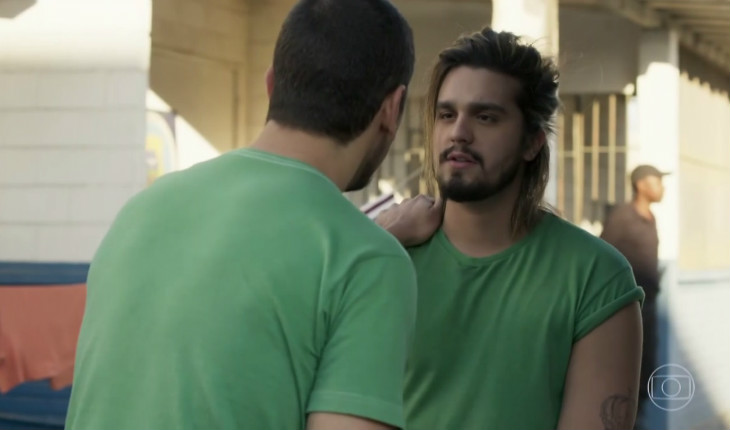 Luan Santana em cena de Rock Story