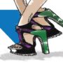 Ilustração de sandália esportiva