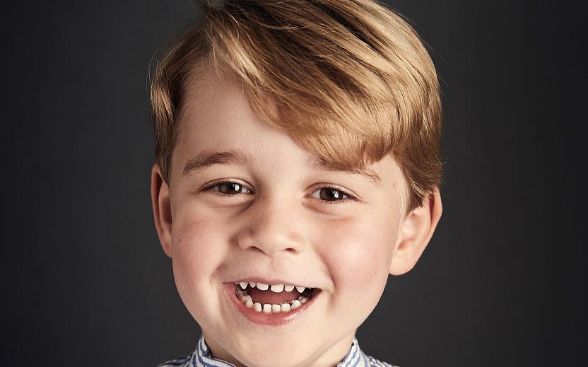 Príncipe George completa 4 aninhos