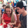Larissa Manoela e Thomaz Costa