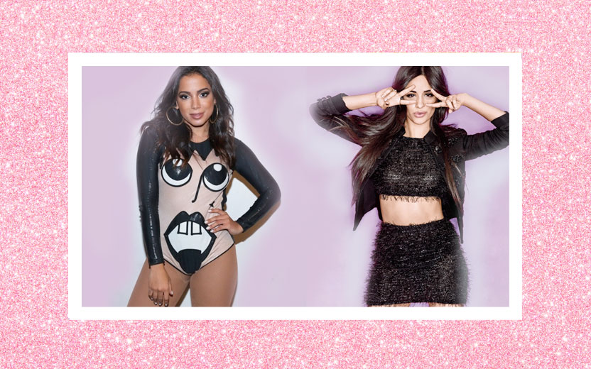 Anitta estaria sendo cotada para parceria com Camila Cabello