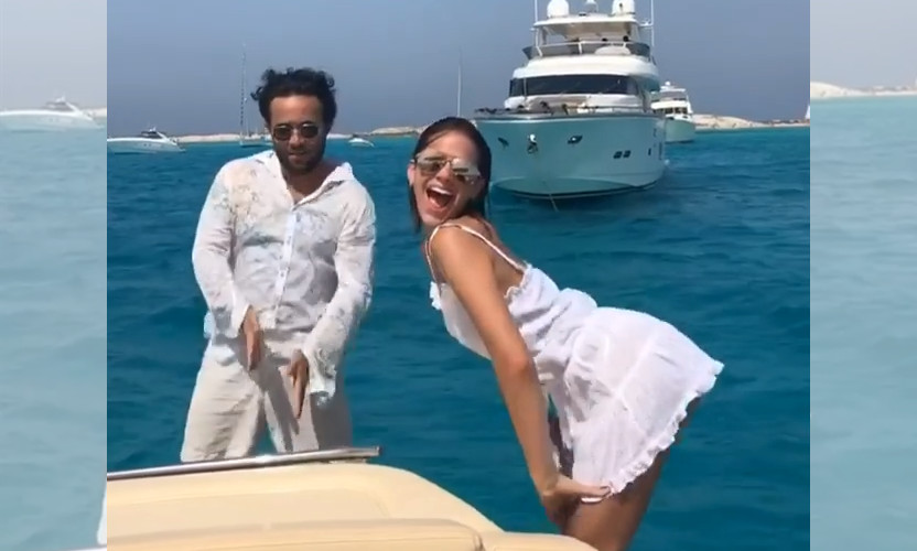 Bruna Marquezine dançou "Paradinha" e Neymar curtiu o vídeo!