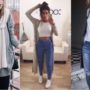 looks com cardigan