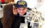 Flavia Pavanelli com seu pai
